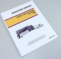 SPERRY NEW HOLLAND 315 HAYLINER SQUARE BALER OWNERS OPERATORS MANUAL MAINTENANCE-01.JPG
