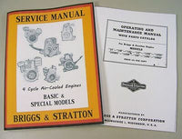 BRIGGS STRATTON 14F 14FB SERVICE REPAIR OWNER OPERATOR OPERATING PART MANUAL-01.JPG