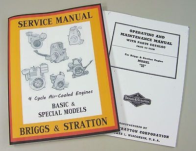 BRIGGS STRATTON 5S 5 SERVICE REPAIR OWNER OPERATOR OPERATING PART MANUAL-01.JPG
