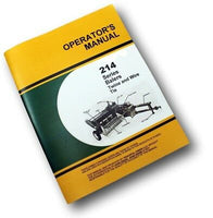 OPERATORS SERVICE MANUAL FOR JOHN DEERE 214 214T 214WS BALER OWNER REPAIR-01.JPG