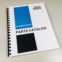 INTERNATIONAL IH TD-14A TRACTOR PARTS ASSEMBLY MANUAL CATALOG SN 26,001 & UP