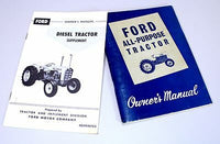 LOT FORD 2000 4000 DIESEL SERIES 1962 1963 1964 TRACTOR OPERATORS MANUALS OWNERS