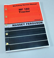 MASSEY FERGUSON 180 TRACTOR SERVICE REPAIR SHOP MANUAL TECHNICAL WORKSHOP MF180-01.JPG