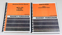 LOT MASSEY FERGUSON 50 TRACTOR PARTS CATALOG SERVICE REPAIR MANUAL SHOP BOOK-01.JPG