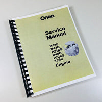 Service Manual For John Deere 318 Lawn Garden Tractor Onan B43E Engine Repair