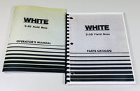WHITE 2-50 FIELD BOSS TRACTOR OPERATORS OWNERS MANUAL PARTS CATALOG SET