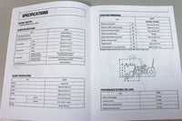 Kubota La211 Front End Loader Operators Maintenance Manual Book