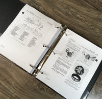 Service Operators Manual Set For John Deere 755 Crawler Loader Owners Repair Jd