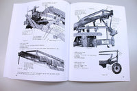 Oliver 565 566 568 Semi-Mounted Plows Owners Operators Manual Parts Catalog