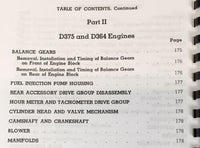 Caterpillar D397 D386 D375 D364 Diesel Engine Service Manual Repair Shop Book