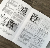 Jacobsen 42'' Rotary Mower Attachment 59736 Garden Tractor Operators Manual
