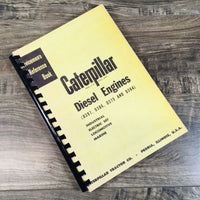 Caterpillar D397 D386 D375 D364 Diesel Engine Service Manual Repair Shop Book