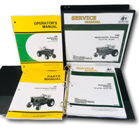 Service Parts Operators Manual Set For John Deere 140 Hydrostatic Tractor 30001-