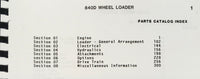 ALLIS CHALMERS 840D WHEEL LOADER 844D FORKLIFT PARTS MANUAL CATALOG SCHEMATICS