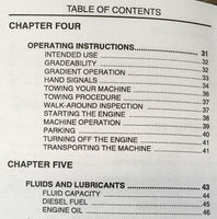Case 253 263 Vibromax Tandem Roller Operators Manual Owners Book Maintenance