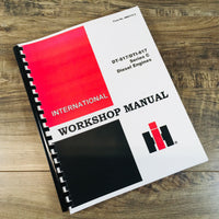 INTERNATIONAL DTI-817 SERIES C ENGINES SERVICE MANUAL FOR 330 & 340 PAY HAULER