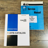 INTERNATIONAL C123 GAS ENGINE SERVICE PARTS MANUAL SET FOR 100 130 140 TRACTORS