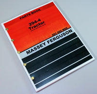 MASSEY FERGUSON 294-4 TRACTOR PARTS CATALOG MANUAL BOOK EXPLODED VIEW ASSEMBLY-01.JPG