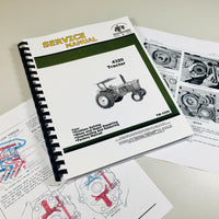 FACTORY SERVICE MANUAL FOR JOHN DEERE 4320 TRACTOR TECHNICAL SHOP BOOK COLOR PGS