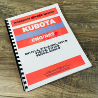 KUBOTA V1710-B, S2200-B S2600-B ENGINE SERVICE MANUAL REPAIR SHOP WORKSHOP BOOK