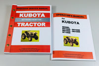 KUBOTA B5100 B6100 B7100 D & E TRACTOR SERVICE OPERATORS REPAIR SHOP MANUAL SET