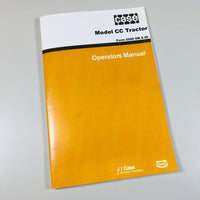 CASE CC TRACTOR OPERATORS OWNERS MANUAL-01.JPG
