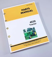 PARTS MANUAL FOR JOHN DEERE 4030 TRACTOR CATALOG ASSEMBLY EXPLODED VIEWS NUMBERS-01.JPG