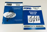 FORD 142 PLOW OPERATORS OWNERS ASSEMBLY MANUAL SET