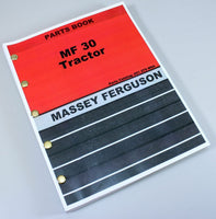 MASSEY FERGUSON MF30 INDUSTRIAL & TURF TRACTOR PARTS CATALOG MANUAL 1970-1976-01.JPG