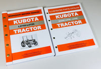 KUBOTA L3750 L4150 DT TRACTOR SERVICE REPAIR MANUAL PARTS CATALOG SHOP SET