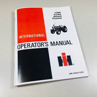 INTERNATIONAL FARMALL IH 1206 TRACTOR OPERATORS OWNERS MANUAL MAINTENANCE LUBE-01.JPG