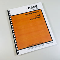 CASE 1816 UNI LOADER SKID STEER SERVICE REPAIR MANUAL TECHNICAL SHOP BOOK-01.JPG