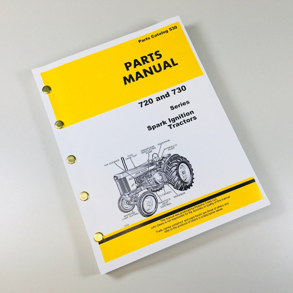 PARTS MANUAL FOR JOHN DEERE 720 730 SPARK IGNITION GAS and LPG TRACTORS CATALOG-01.JPG