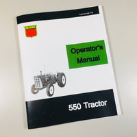 OLIVER 550 TRACTOR OWNERS OPERATORS MANUAL MAINTENANCE-01.JPG