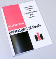 INTERNATIONAL FARMALL 806 TRACTOR OWNERS OPERATORS MANUAL MAINTENANCE CONTROLS-01.JPG