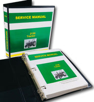 SERVICE MANUAL FOR JOHN DEERE 2130 TRACTOR TECHNICAL REPAIR SHOP BOOK OVERHAUL