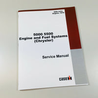 INTERNATIONAL 5000 5500 TRACTORS ENGINE FUEL SYSTEM CHRYSLER SERVICE MANUAL-01.JPG