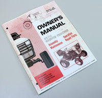 SEARS OWNERS MANUAL GT18 TWIN LAWN GARDEN TRACTOR OPERATION PARTS GT 18 DRIVE-01.JPG