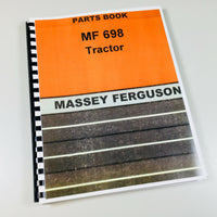 MASSEY FERGUSON MF 698 TRACTOR PARTS CATALOG MANUAL BOOK EXPLODED VIEW ASSEMBLY-01.JPG