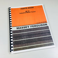 MASSEY FERGUSON 50 IND. WHEEL TRACTOR PARTS CATALOG MANUAL BOOK EXPLODED VIEW