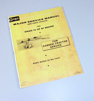 ROPER T63231R RT-16T ONAN BF MS 16hp ENGINE GARDEN TRACTOR SERVICE PARTS MANUAL