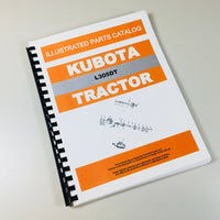 KUBOTA L305 L305DT TRACTOR PARTS MANUAL CATALOG EXPLODED VIEW NUMBERS ASSEMBLY