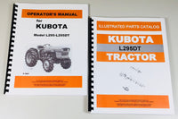 KUBOTA L295DT TRACTOR OPERATORS OWNERS MANUAL PARTS CATALOG SET