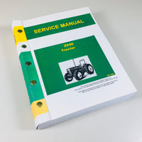 SERVICE MANUAL FOR JOHN DEERE 2940 TRACTOR TECHNICAL REPAIR SHOP BOOK OVHL-01.JPG