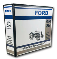 Ford 9N 2N Tractor Master Service Repair Manual Parts Catalog Shop SET 836pgs