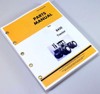 PARTS MANUAL FOR JOHN DEERE 8430 TRACTORS CATALOG ASSEMBLY EXPLODED VIEWS