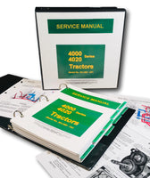 Service Manual For John Deere 4020 4000 Tractor Technical Shop Tm-1006 210000-UP