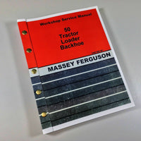 MASSEY FERGUSON 50 TRACTOR LOADER BACKHOE SERVICE REPAIR MANUAL SHOP BOOK OVHL-01.JPG