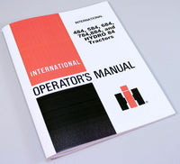 INTERNATIONAL 484 584 684 784 884 HYDRO 84 TRACTORS OPERATORS MANUAL BOOK IH-01.JPG