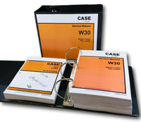 CASE W30 WHEEL LOADER PAY LOADER SERVICE MANUAL PARTS CATALOG SHOP REPAIR SET-01.JPG